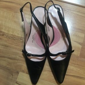 Reaction dress slingbacks